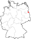 Karte Bliesdorf bei Bad Freienwalde